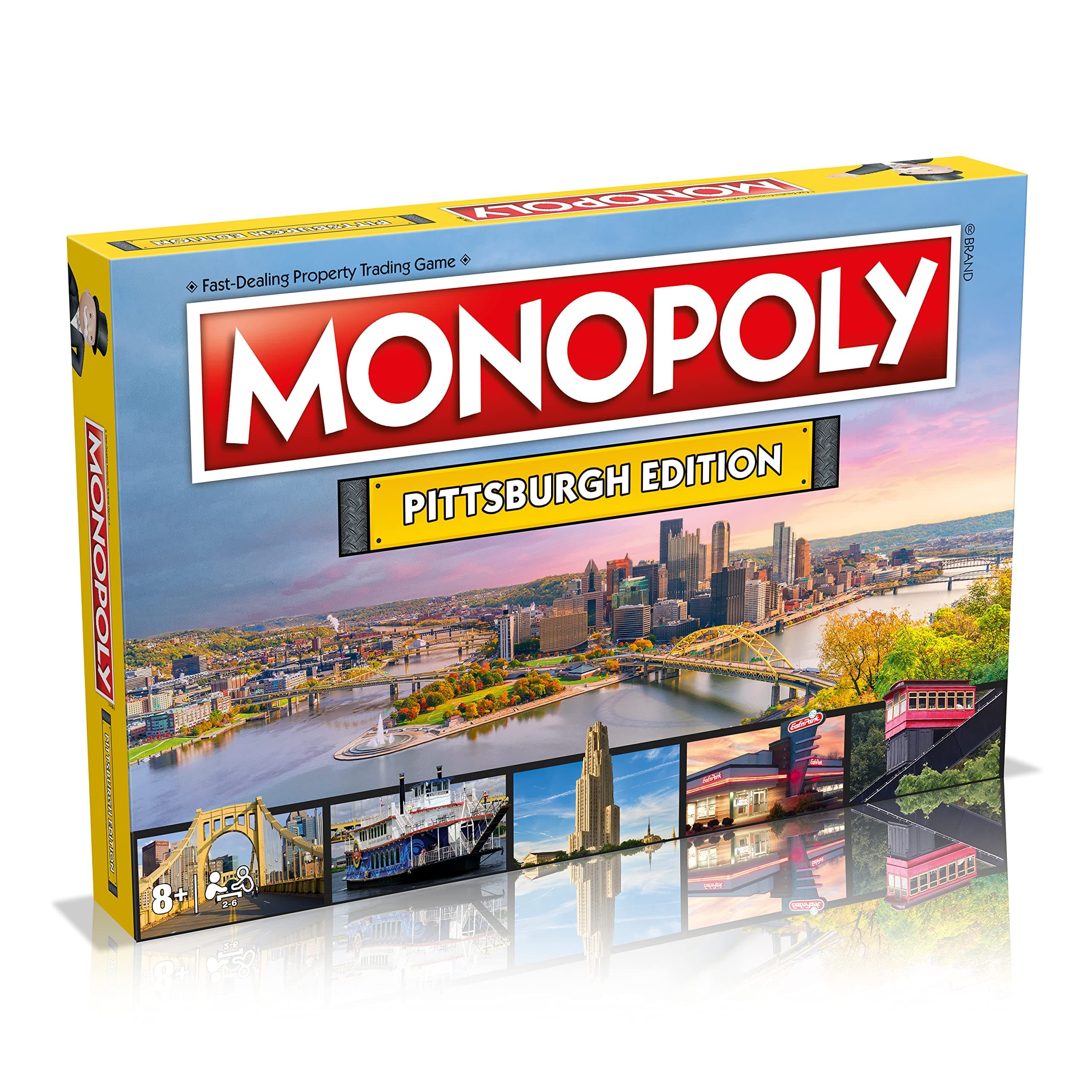 Monopoly Board Game Pittsburgh Edition