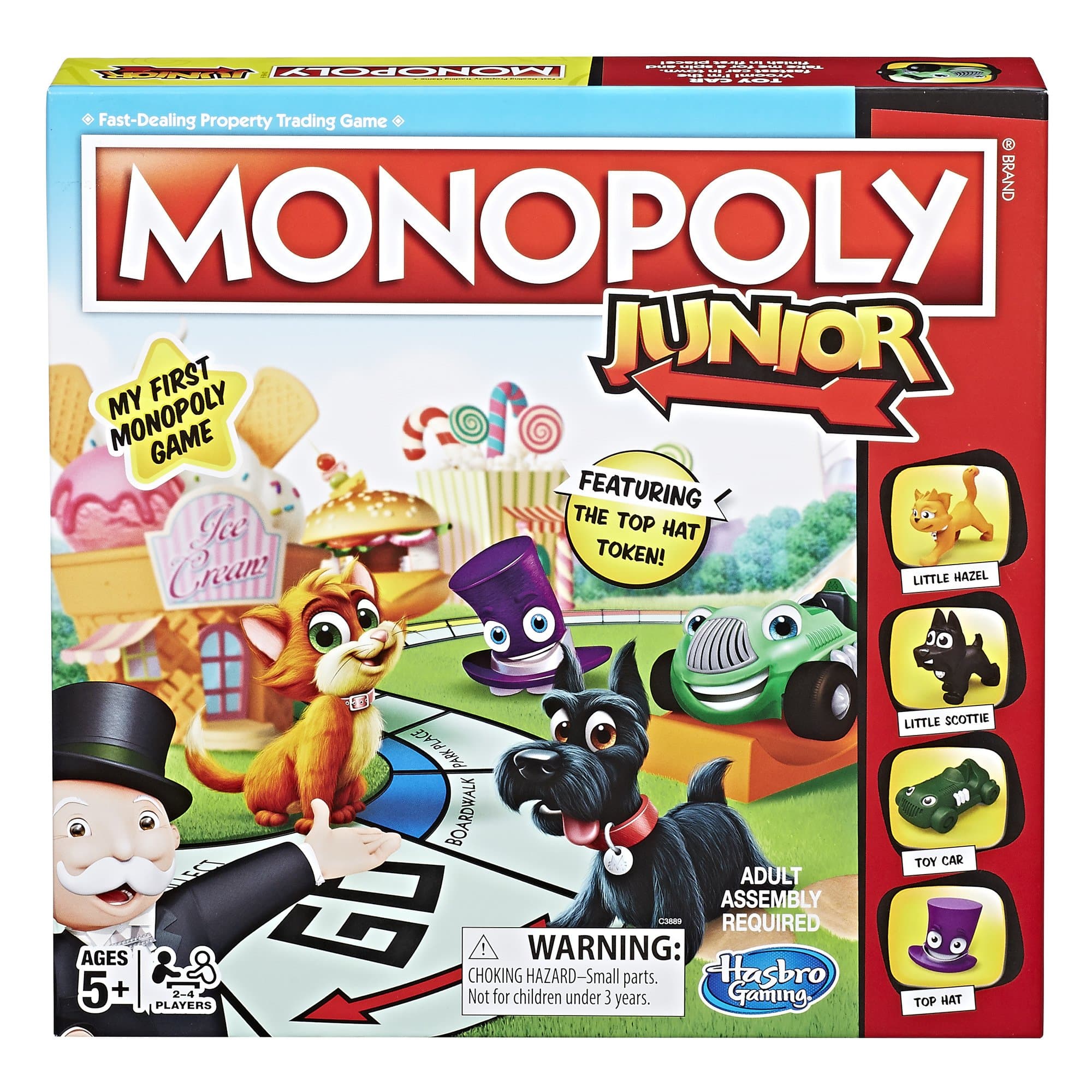 Monopoly Junior Board Game for 4 Players